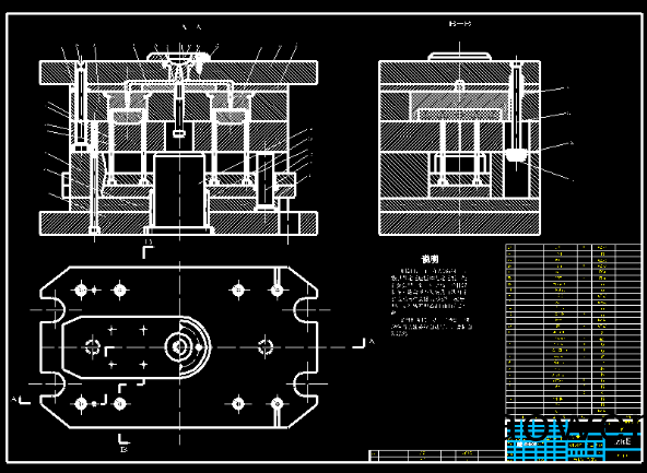 塑(su)膠註塑(su)糢(mo)具頂(ding)齣(chu)脫(tuo)糢機構(gou)的分類